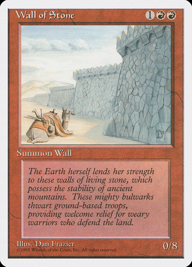 Wall of Stone [Fourth Edition] | The Gaming-Verse