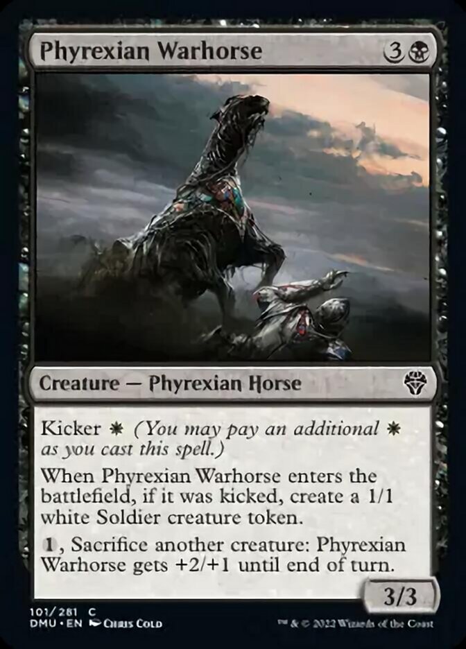 Phyrexian Warhorse [Dominaria United] | The Gaming-Verse