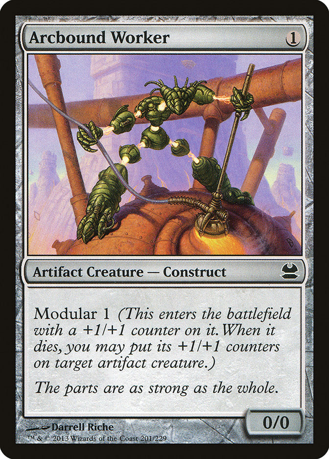 Arcbound Worker [Modern Masters] | The Gaming-Verse