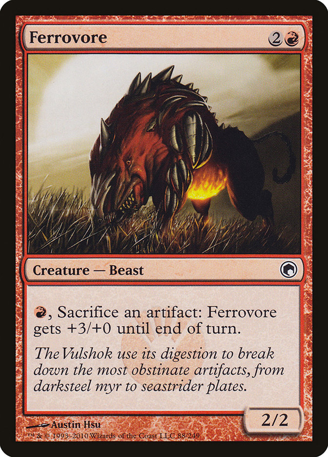 Ferrovore [Scars of Mirrodin] | The Gaming-Verse