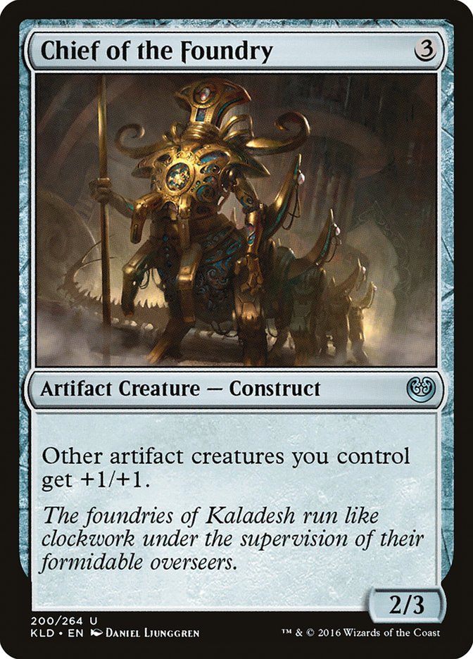 Chief of the Foundry [Kaladesh] | The Gaming-Verse