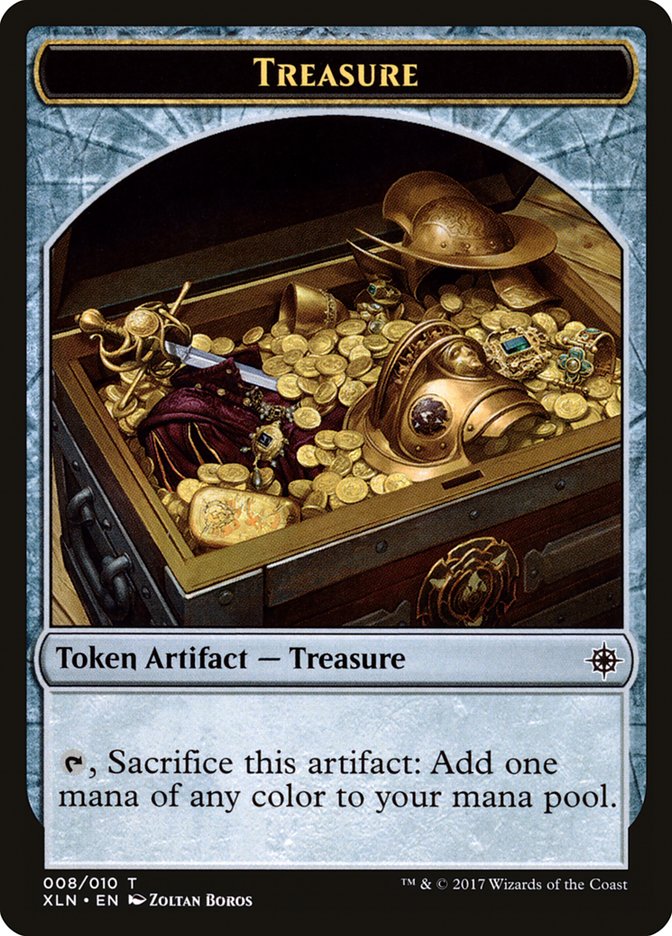 Treasure (008/010) [Ixalan Tokens] | The Gaming-Verse