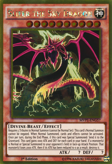 Slifer the Sky Dragon [MVP1-ENG57] Gold Rare | The Gaming-Verse