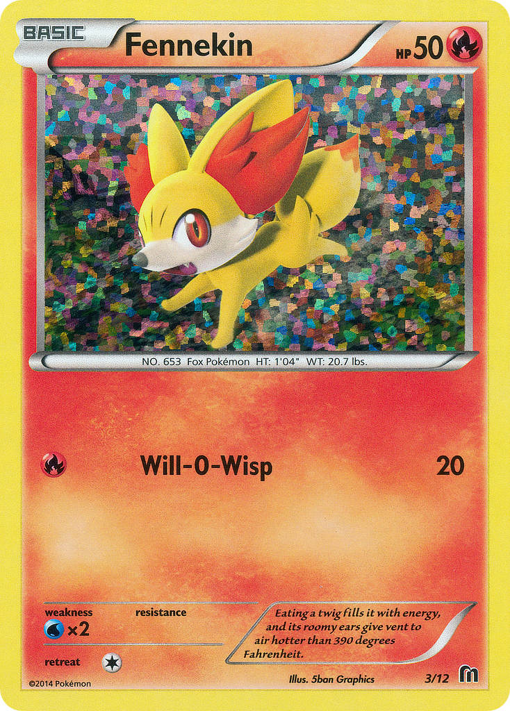 Fennekin (3/12) [McDonald's Promos: 2014 Collection] | The Gaming-Verse