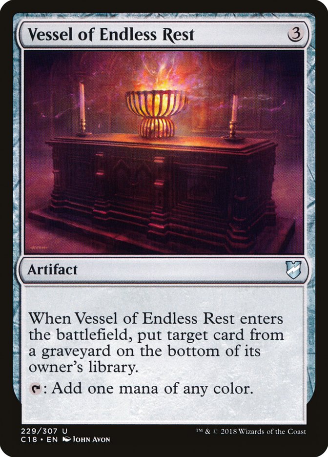 Vessel of Endless Rest [Commander 2018] | The Gaming-Verse