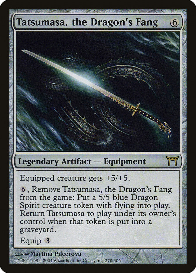 Tatsumasa, the Dragon's Fang [Champions of Kamigawa] | The Gaming-Verse