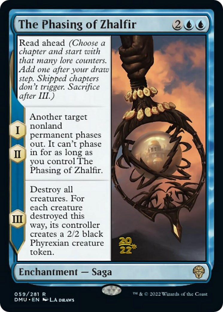 The Phasing of Zhalfir [Dominaria United Prerelease Promos] | The Gaming-Verse