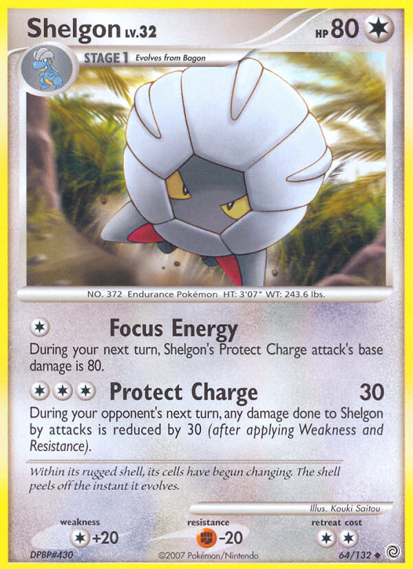 Shelgon (64/132) [Diamond & Pearl: Secret Wonders] | The Gaming-Verse