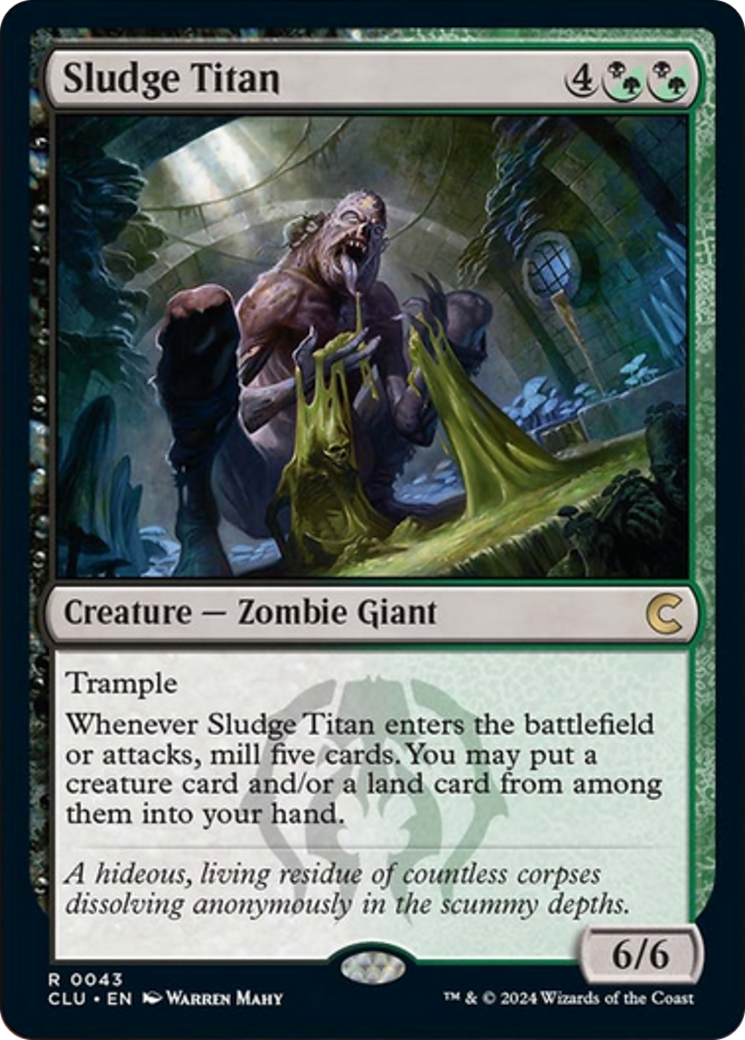 Sludge Titan [Ravnica: Clue Edition] | The Gaming-Verse