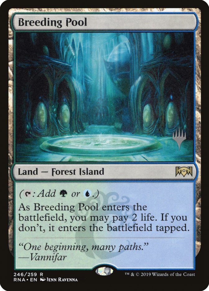 Breeding Pool (Promo Pack) [Ravnica Allegiance Promos] | The Gaming-Verse