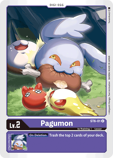 Pagumon [ST6-01] [Starter Deck: Venomous Violet] | The Gaming-Verse