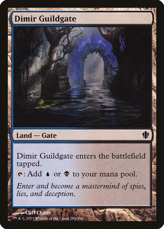 Dimir Guildgate [Commander 2013] | The Gaming-Verse