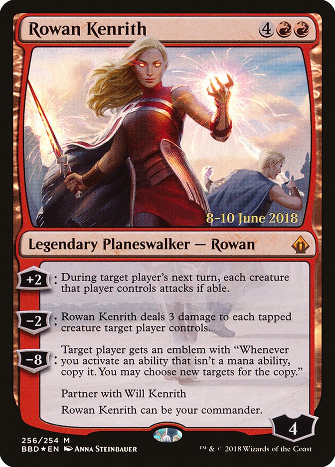 Rowan Kenrith  (Prerelease) [Battlebond Prerelease Promos] | The Gaming-Verse