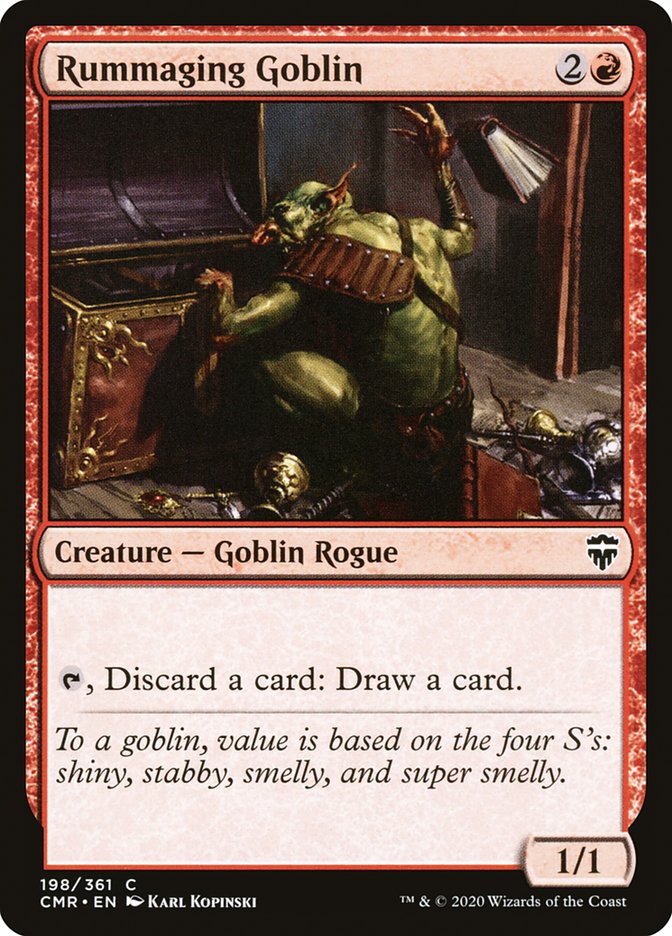 Rummaging Goblin [Commander Legends] | The Gaming-Verse