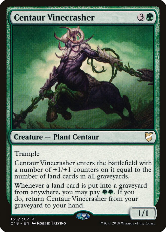 Centaur Vinecrasher [Commander 2018] | The Gaming-Verse