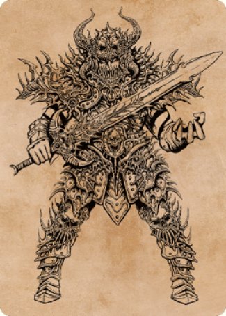 Sarevok, Deathbringer Art Card [Commander Legends: Battle for Baldur's Gate Art Series] | The Gaming-Verse