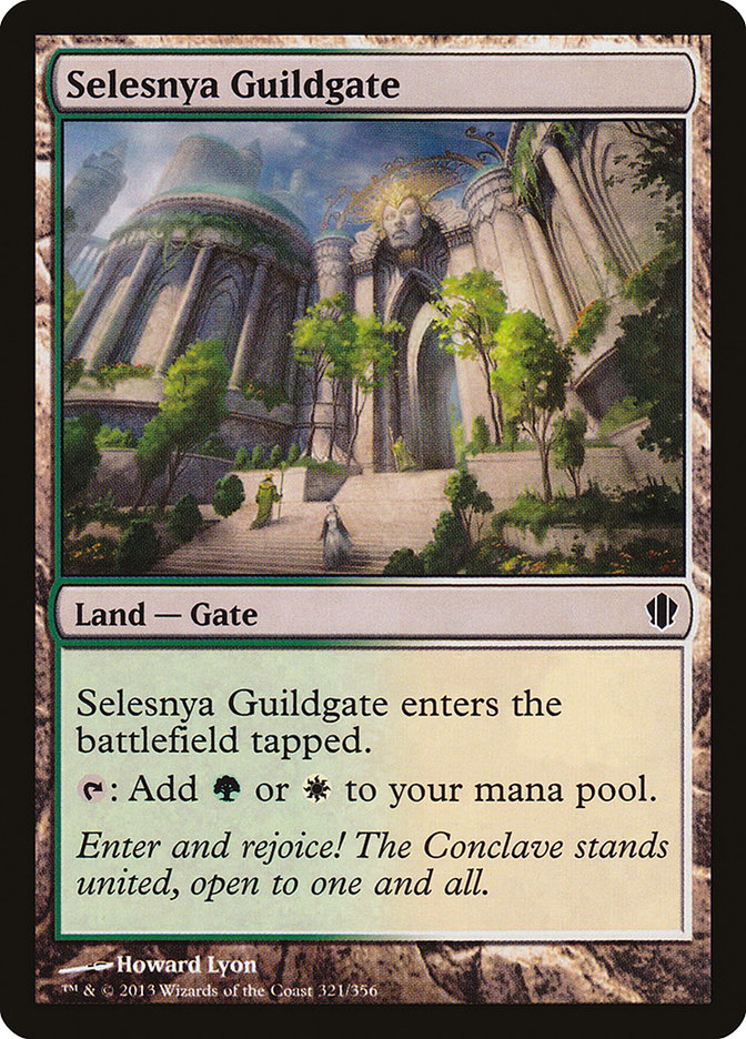 Selesnya Guildgate [Commander 2013] | The Gaming-Verse