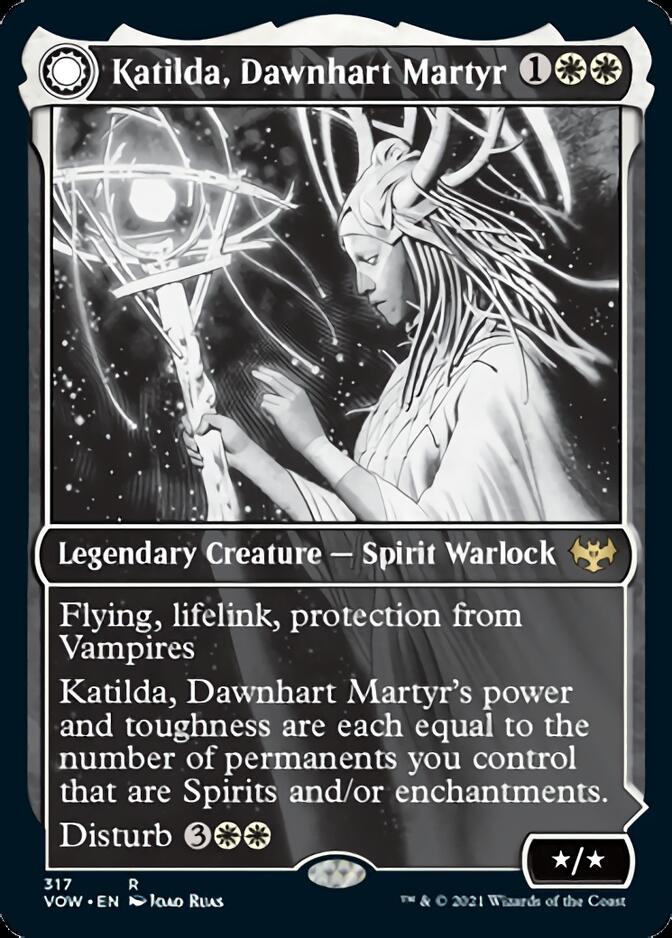 Katilda, Dawnhart Martyr // Katilda's Rising Dawn (Showcase Eternal Night) [Innistrad: Crimson Vow] | The Gaming-Verse