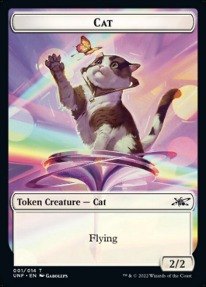 Cat Token [Unfinity Tokens] | The Gaming-Verse