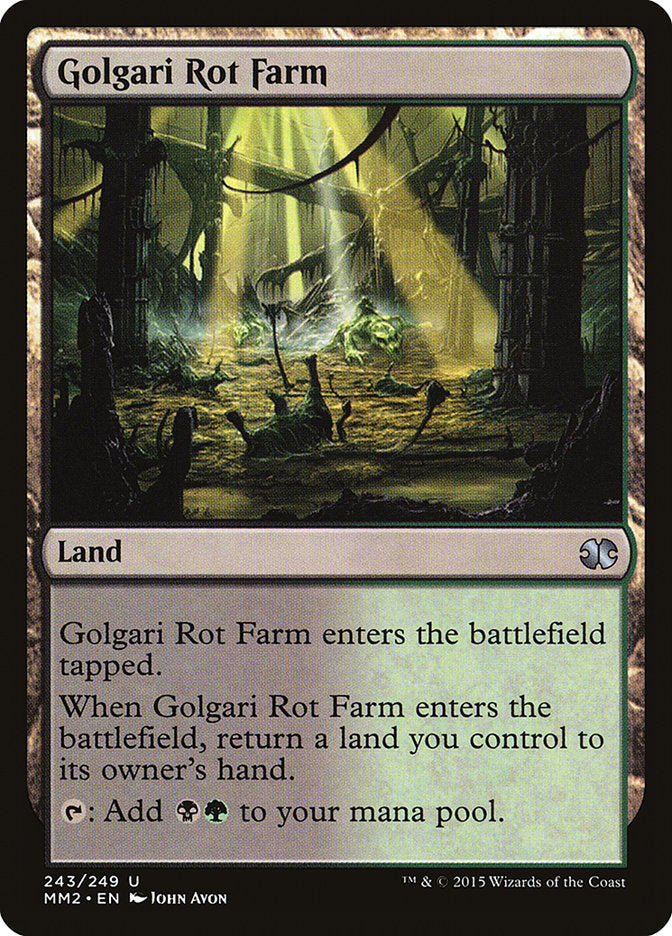 Golgari Rot Farm [Modern Masters 2015] | The Gaming-Verse