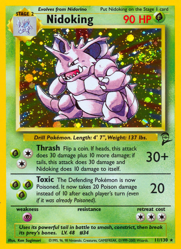 Nidoking (11/130) [Base Set 2] | The Gaming-Verse