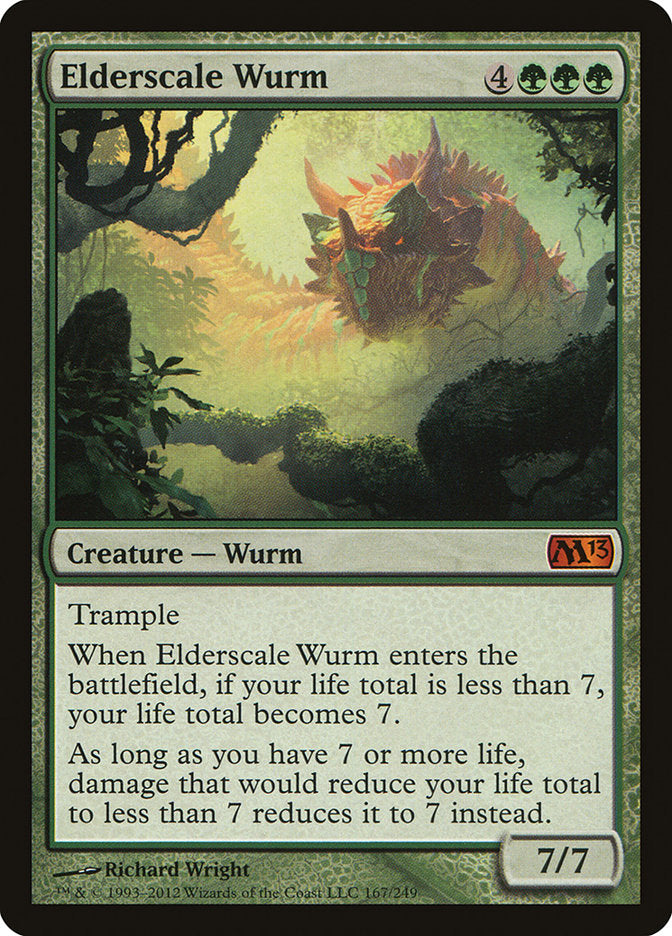 Elderscale Wurm [Magic 2013] | The Gaming-Verse