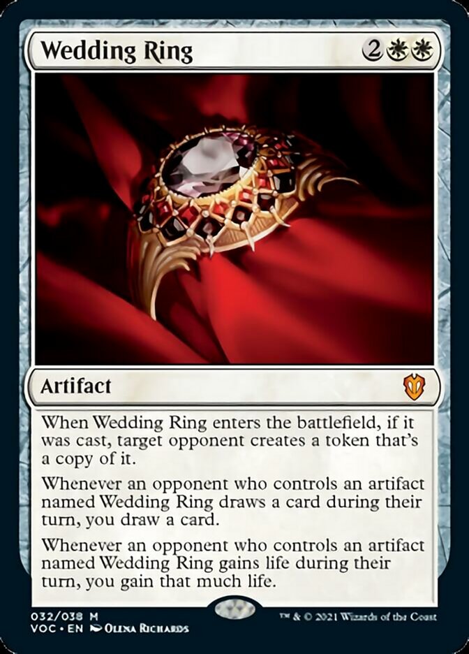 Wedding Ring [Innistrad: Crimson Vow Commander] | The Gaming-Verse