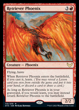Retriever Phoenix [Strixhaven: School of Mages] | The Gaming-Verse