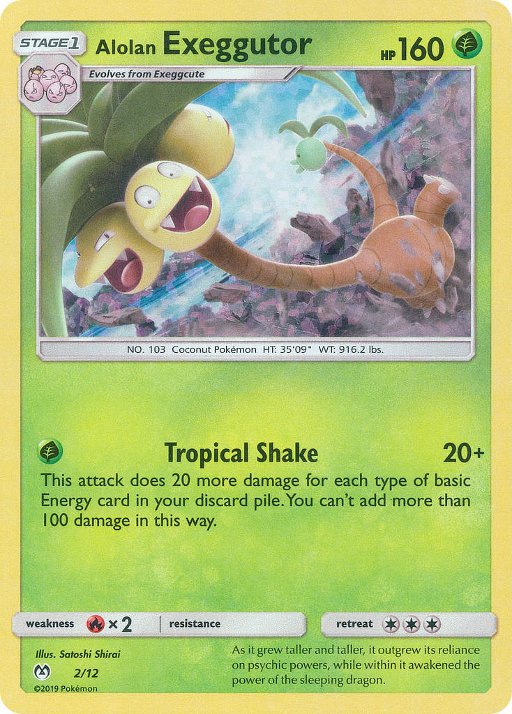 Alolan Exeggutor (2/12) [McDonald's Promos: 2019 Collection] | The Gaming-Verse