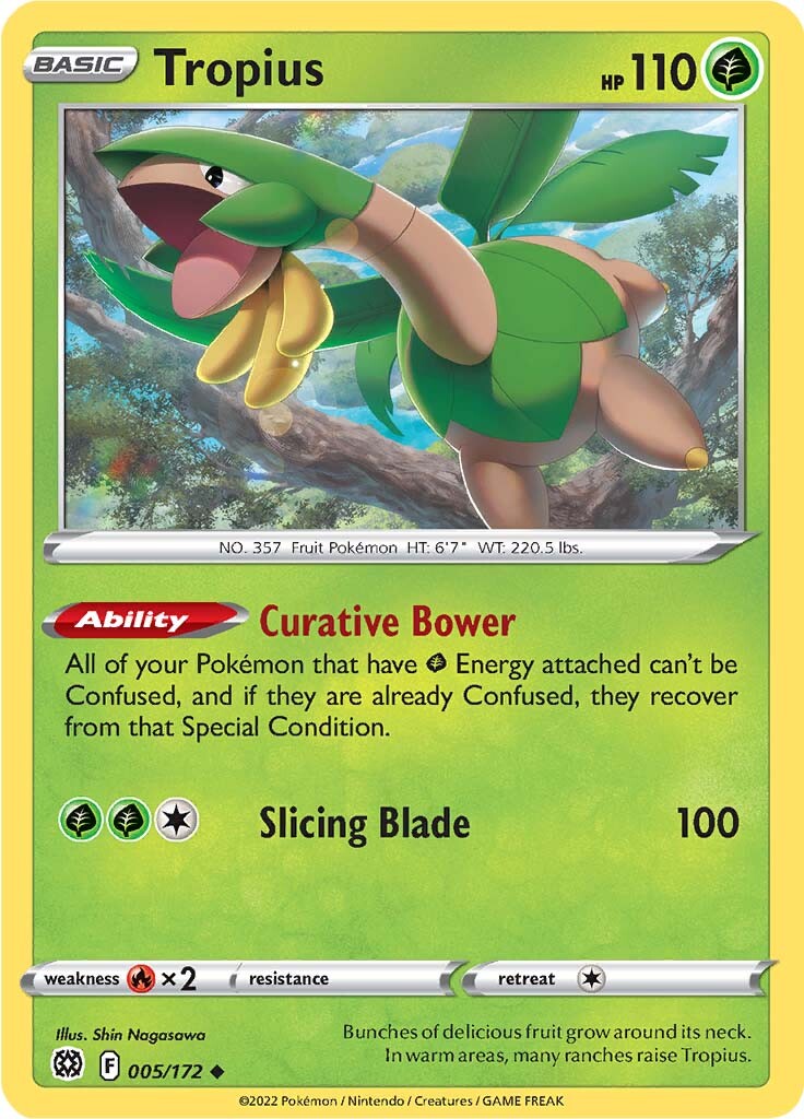 Tropius (005/172) [Sword & Shield: Brilliant Stars] | The Gaming-Verse