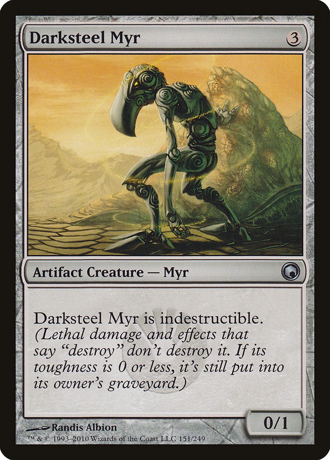 Darksteel Myr [Scars of Mirrodin] | The Gaming-Verse