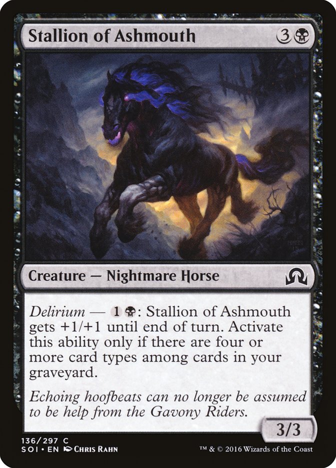 Stallion of Ashmouth [Shadows over Innistrad] | The Gaming-Verse