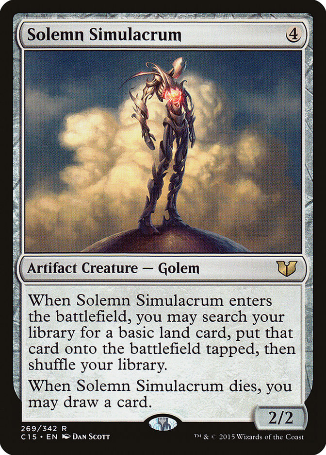 Solemn Simulacrum [Commander 2015] | The Gaming-Verse