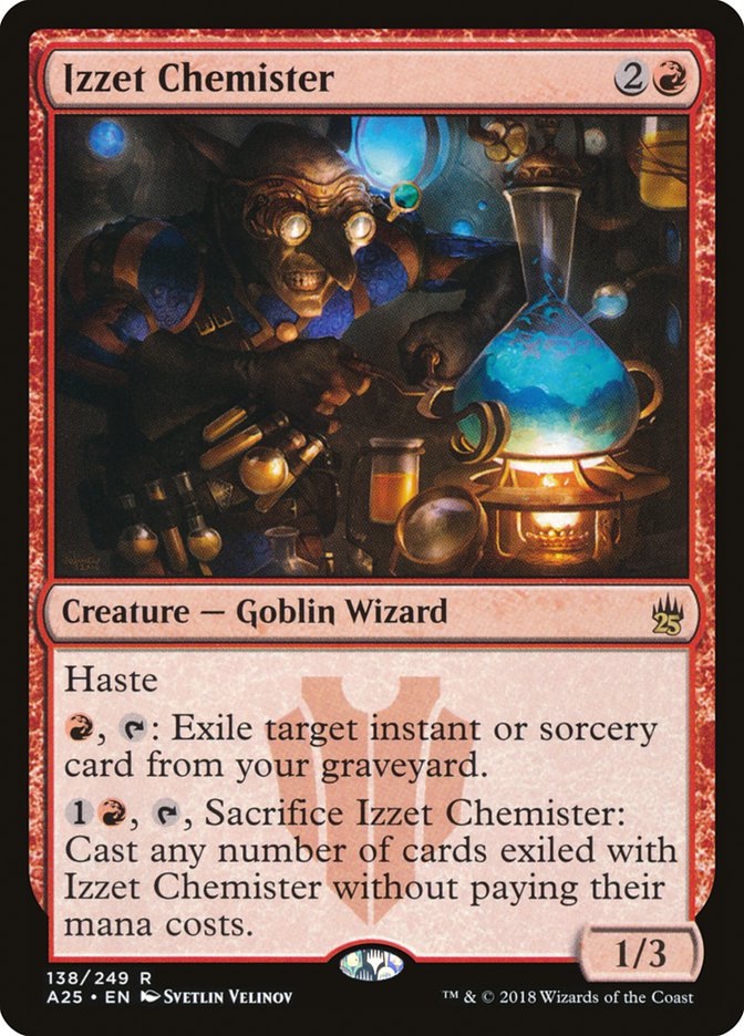 Izzet Chemister [Masters 25] | The Gaming-Verse