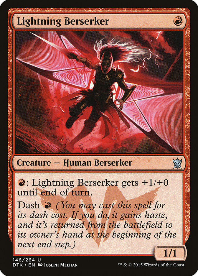 Lightning Berserker [Dragons of Tarkir] | The Gaming-Verse