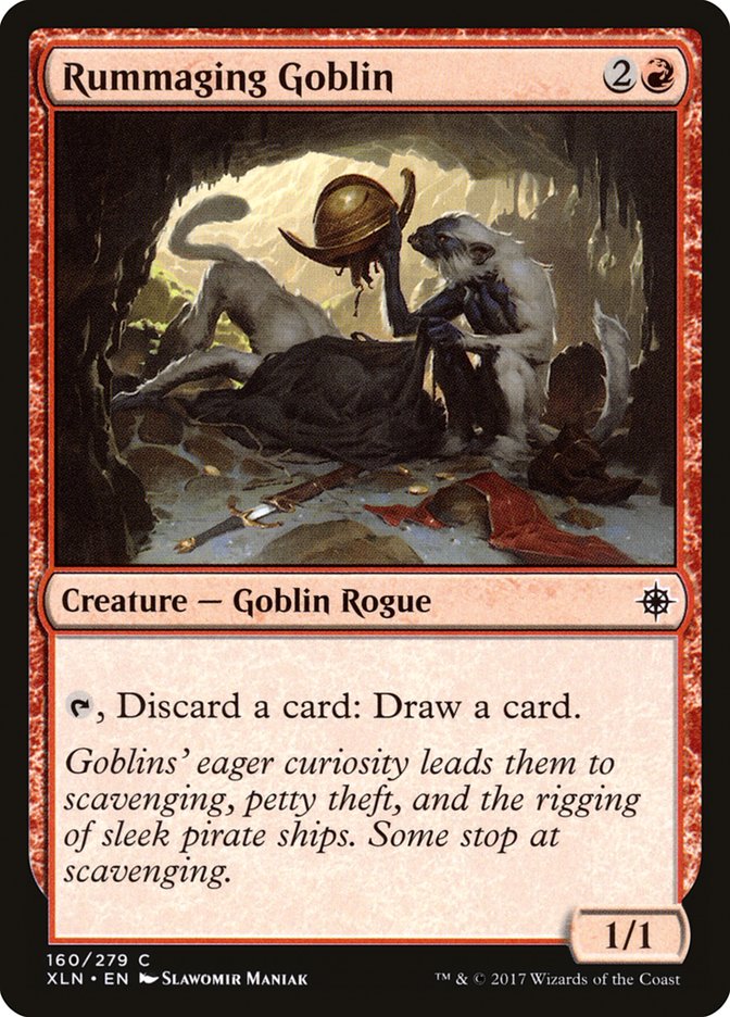 Rummaging Goblin [Ixalan] | The Gaming-Verse