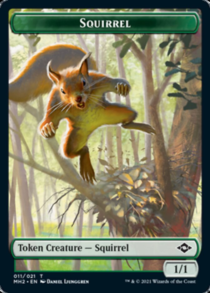 Squirrel Token // Zombie Army Token [Modern Horizons 2 Tokens] | The Gaming-Verse