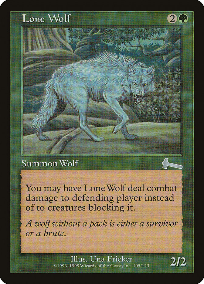 Lone Wolf [Urza's Legacy] | The Gaming-Verse