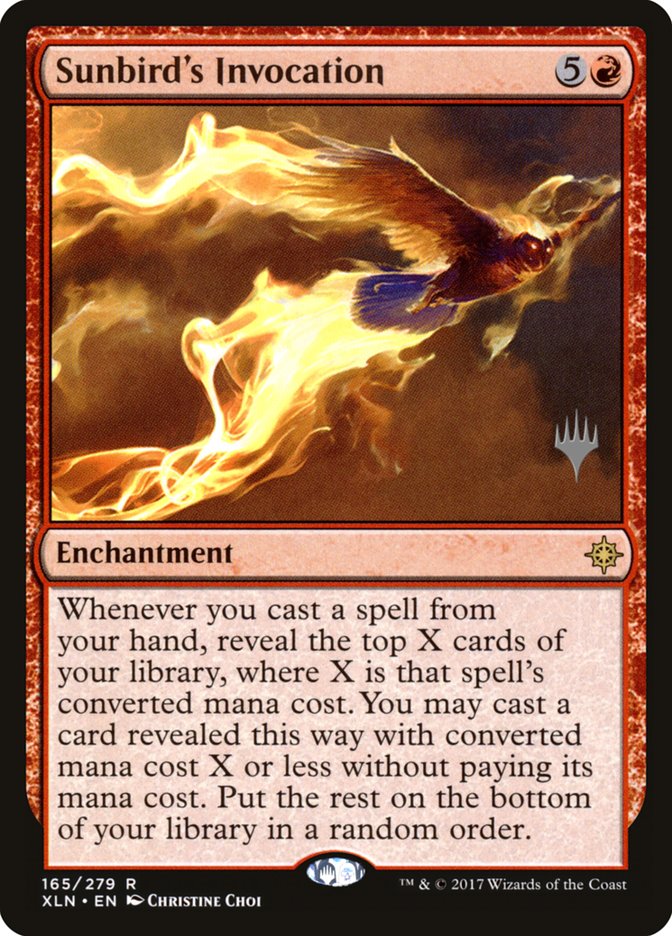 Sunbird's Invocation (Promo Pack) [Ixalan Promos] | The Gaming-Verse