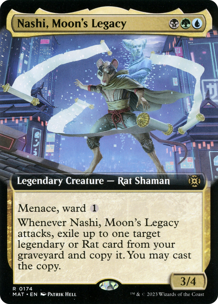 Nashi, Moon's Legacy (Extended Art) [March of the Machine: The Aftermath] | The Gaming-Verse