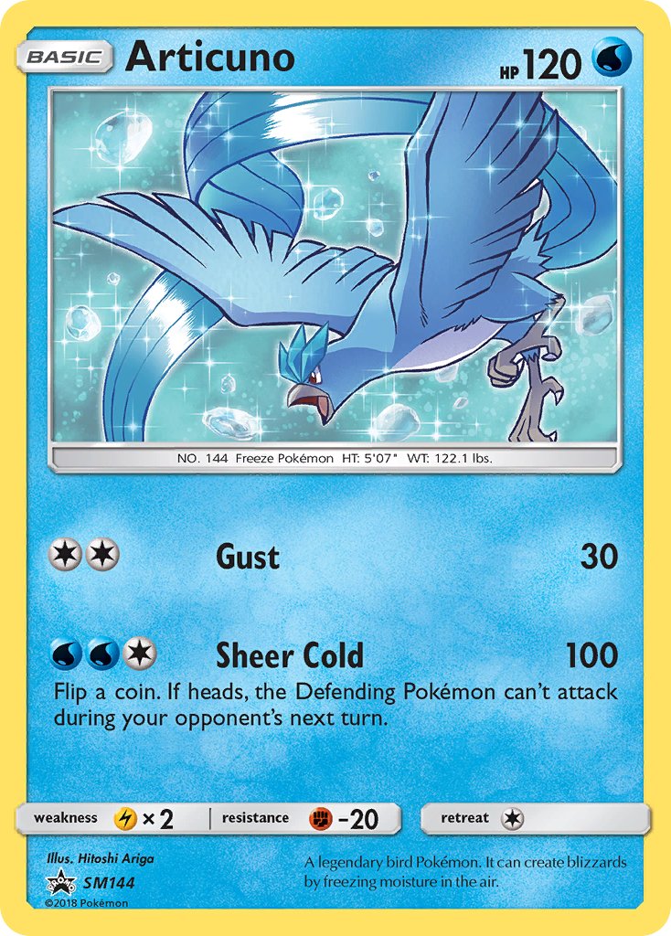 Articuno (SM144) [Sun & Moon: Black Star Promos] | The Gaming-Verse