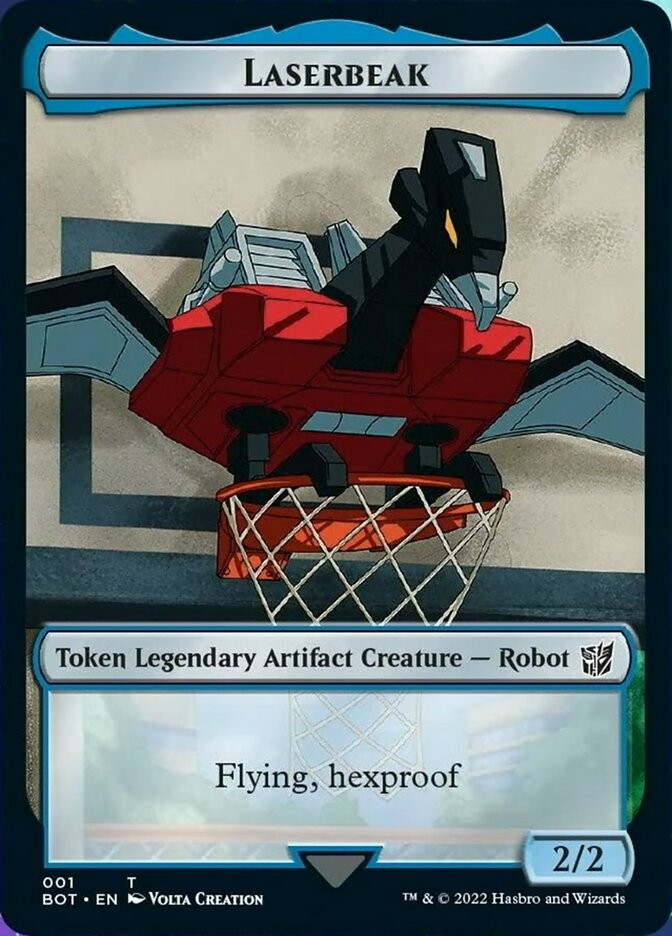 Laserbeak [Transformers Tokens] | The Gaming-Verse