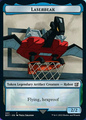 Powerstone // Laserbeak Double-Sided Token [The Brothers' War Tokens] | The Gaming-Verse