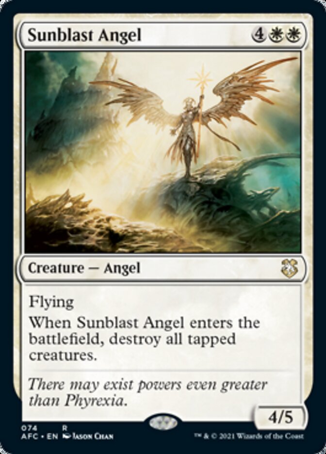 Sunblast Angel [Dungeons & Dragons: Adventures in the Forgotten Realms Commander] | The Gaming-Verse