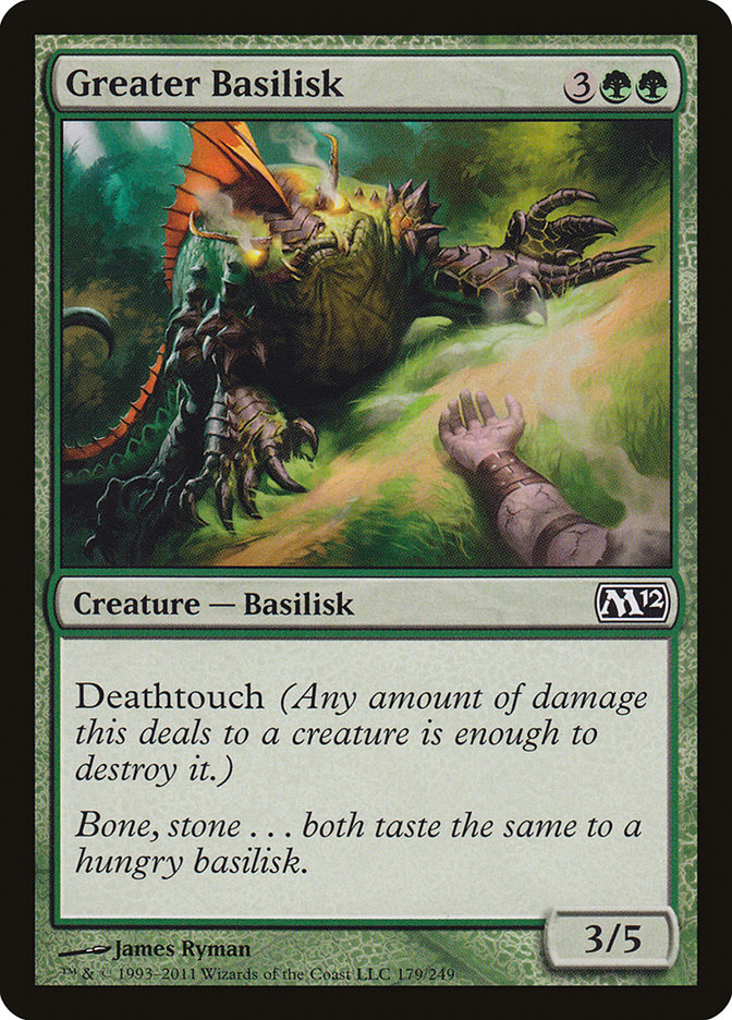 Greater Basilisk [Magic 2012] | The Gaming-Verse