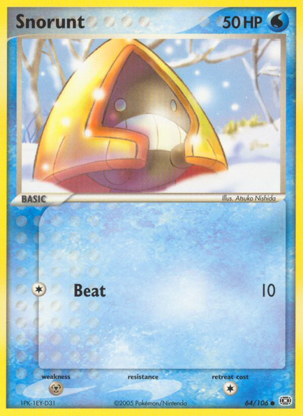 Snorunt (64/106) [EX: Emerald] | The Gaming-Verse