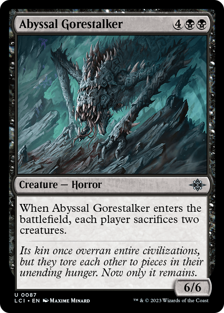 Abyssal Gorestalker [The Lost Caverns of Ixalan] | The Gaming-Verse
