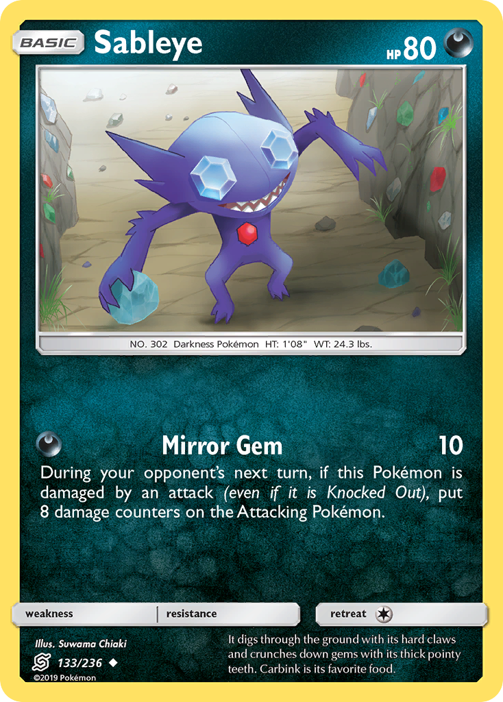 Sableye (133/236) [Sun & Moon: Unified Minds] | The Gaming-Verse