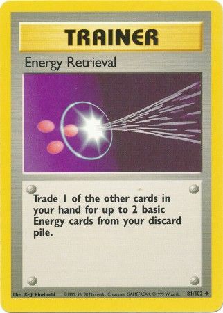 Energy Retrieval (81/102) [Base Set Unlimited] | The Gaming-Verse