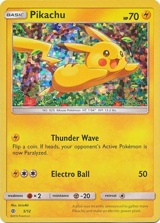 Pikachu (5/12) [McDonald's Promos: 2017 Collection] | The Gaming-Verse